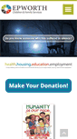 Mobile Screenshot of epworth.org